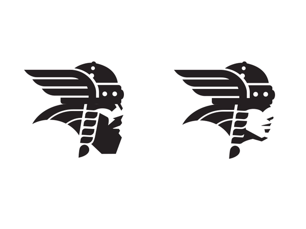 Norse_drib brand logo illustration mikebruner viking head human design.webp