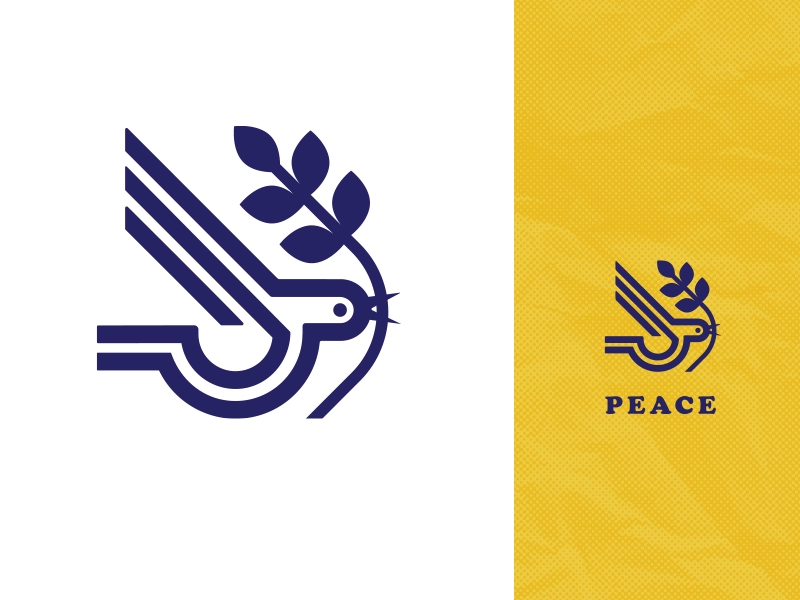 PEACE_drib icon leaf branch bird design graphic logo mikebruner peace.webp