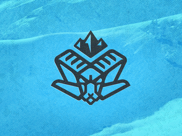 Ram Head 2 Drib king mountain illustration bruner design icon logo ram.webp