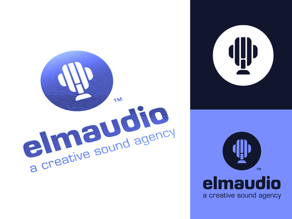 Archived elm audio Custom Logo Design tv film sound mixer sound produc.png