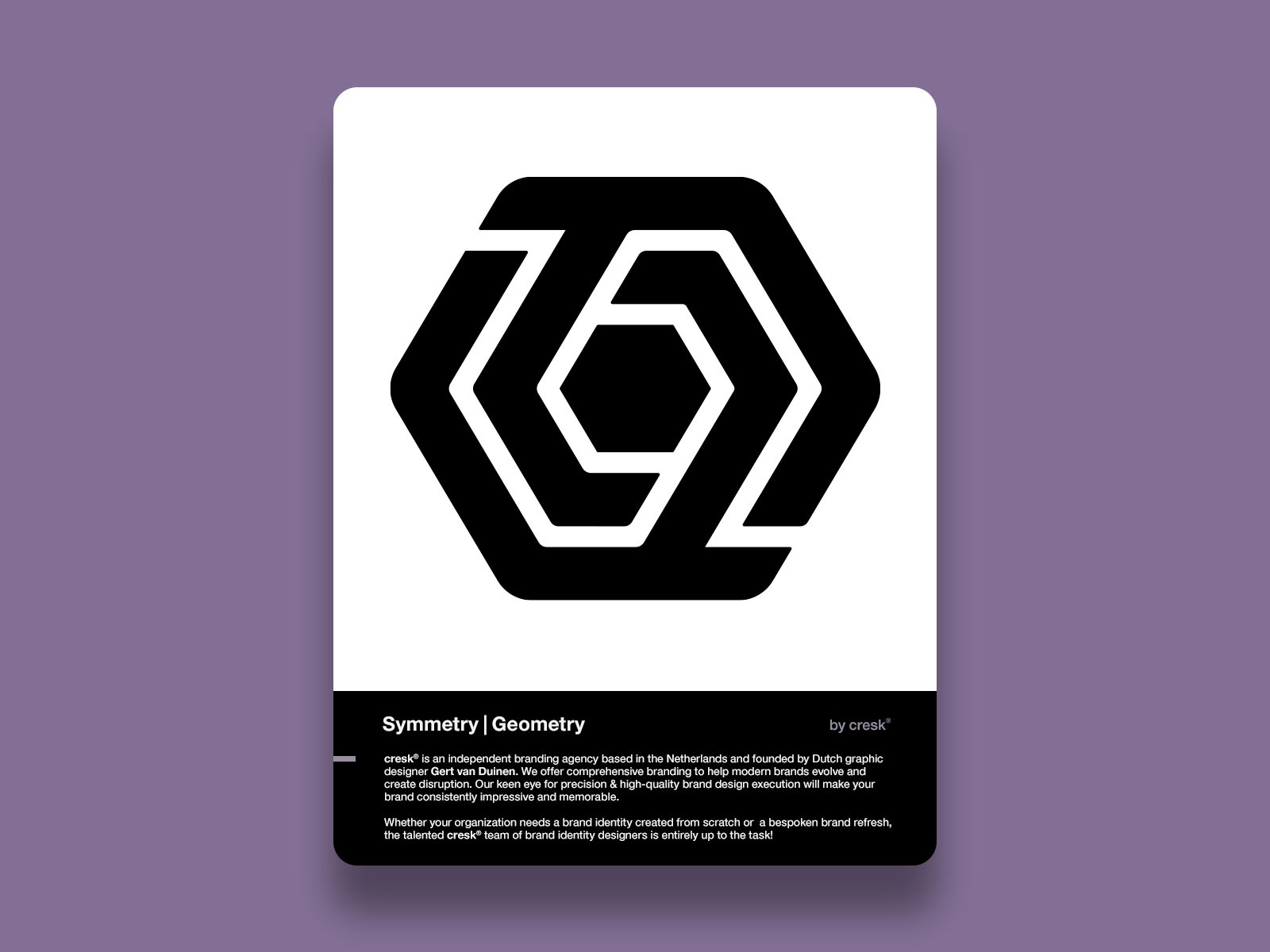 Geomark hexagon logo symbol abstract logo icon symbol custom logo desi.jpg