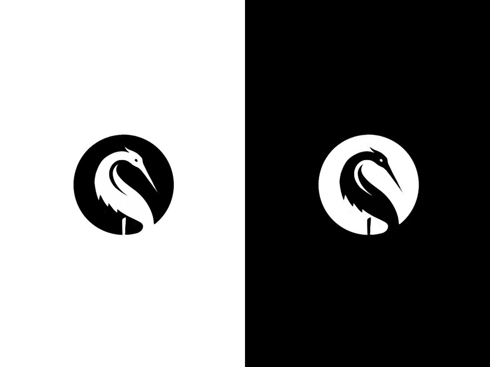 Heron 4 sketch process work in progress heron animal custom logo desig.jpg