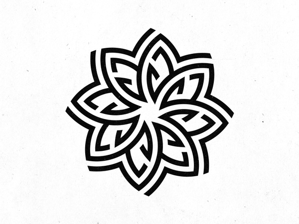 Inktober Tattoo flowerstar flower iconography logo designer logo inkto.png