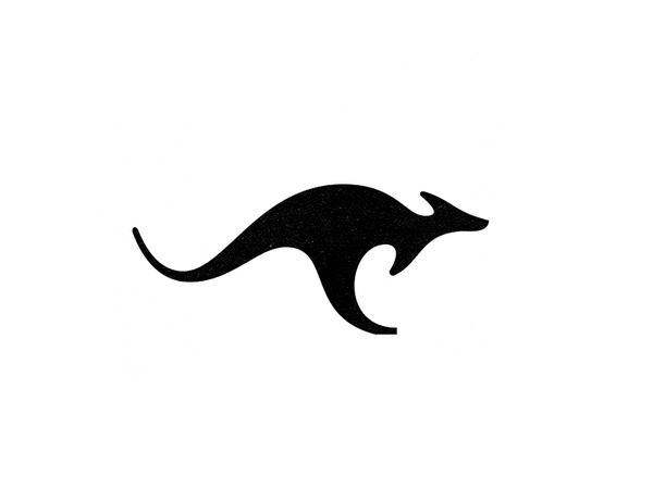 Kangaroo logo collection kangaroo animal symbol brandmark mark logo.jpg