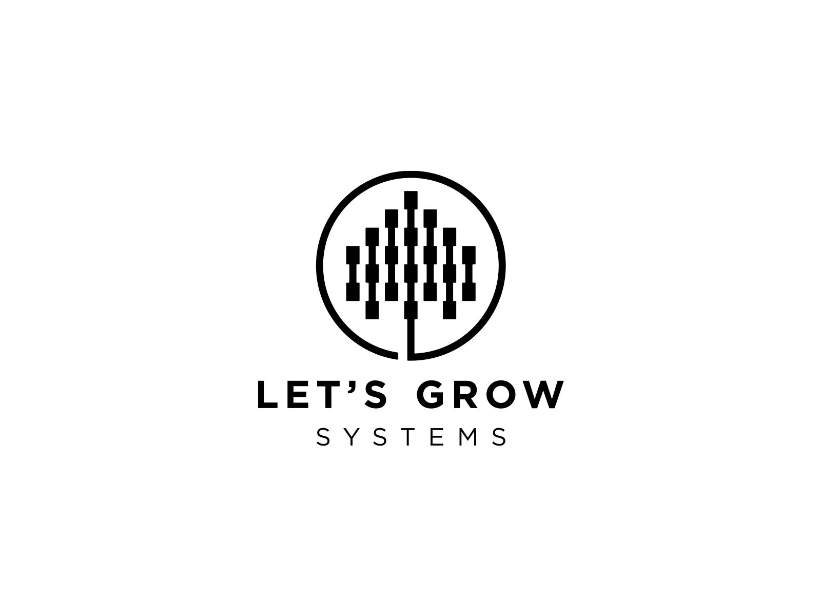 Lets Grow Systems - Custom Logo Design logo mark growing system logoty.png