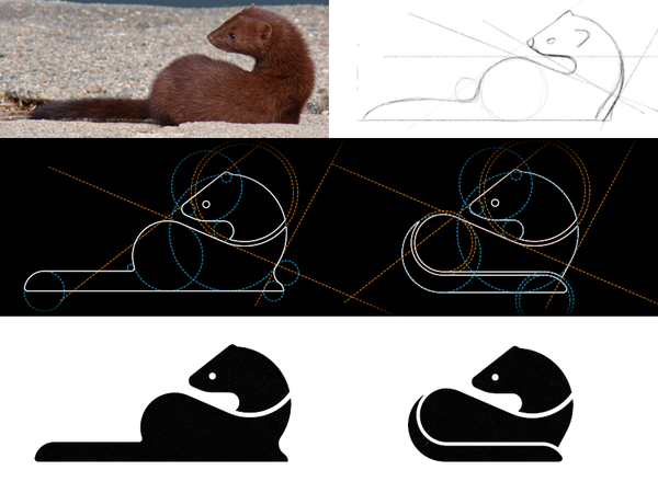Making of a Mink logo construction logo grids geometry brandmark icon.png