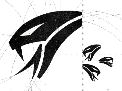 Python Logo Concepts circular geometry python logo design.png