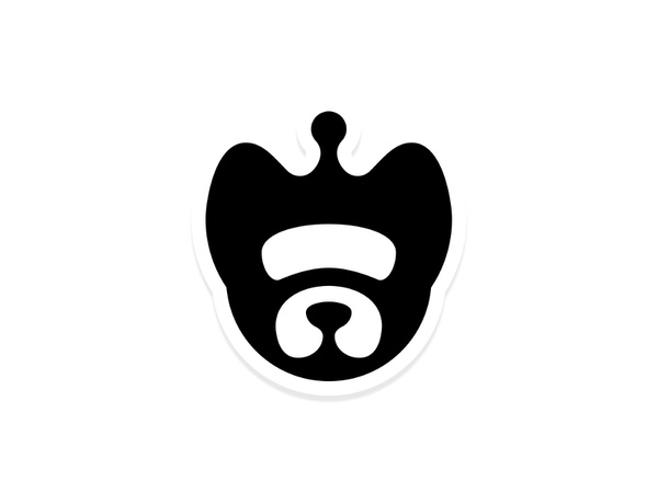 Robopup Logo Design - Saterday Standby Mode dog art vector simple pupp.jpg