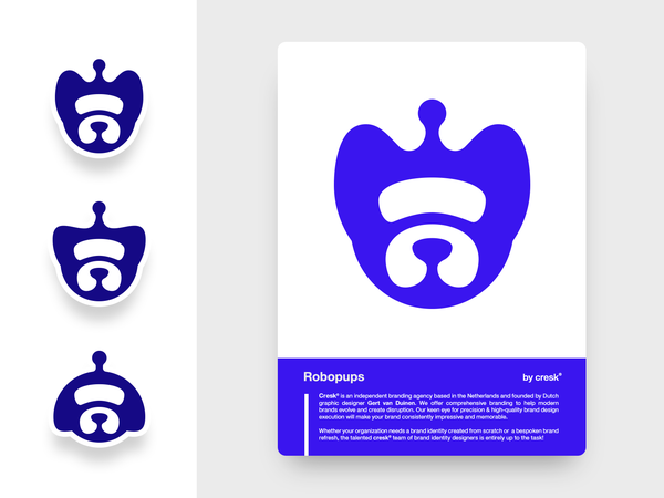 Robopups Logo Design  Brand Identity cody puppy robot custom logo desi.png