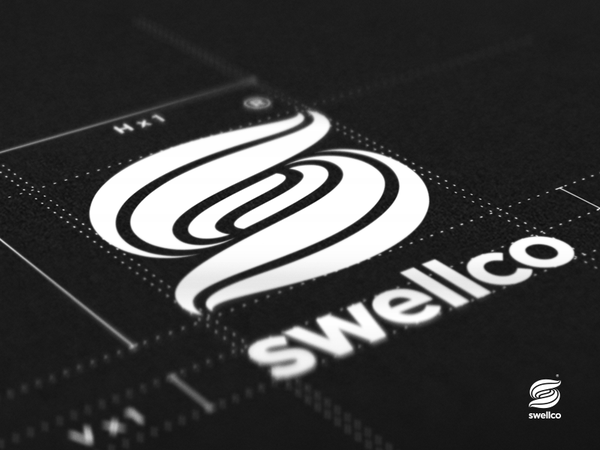 Swellco - Logo Design swellco logo design brand mark typography commer.png