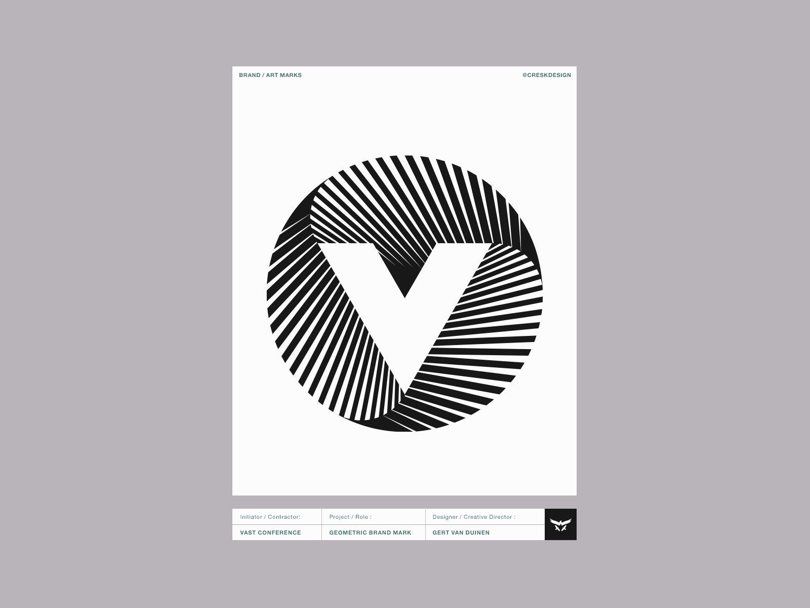 V mark geometric circle monogram custom logo design symbol designer br.png
