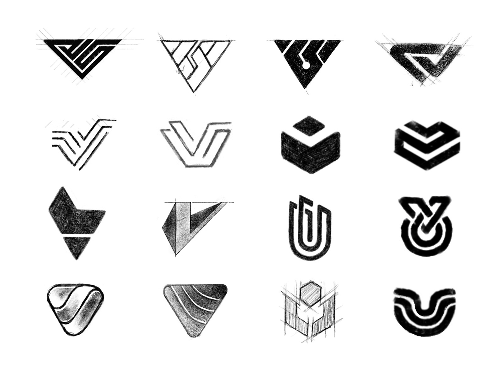 V Sketches typography logotype process identity branding identity desi.jpg