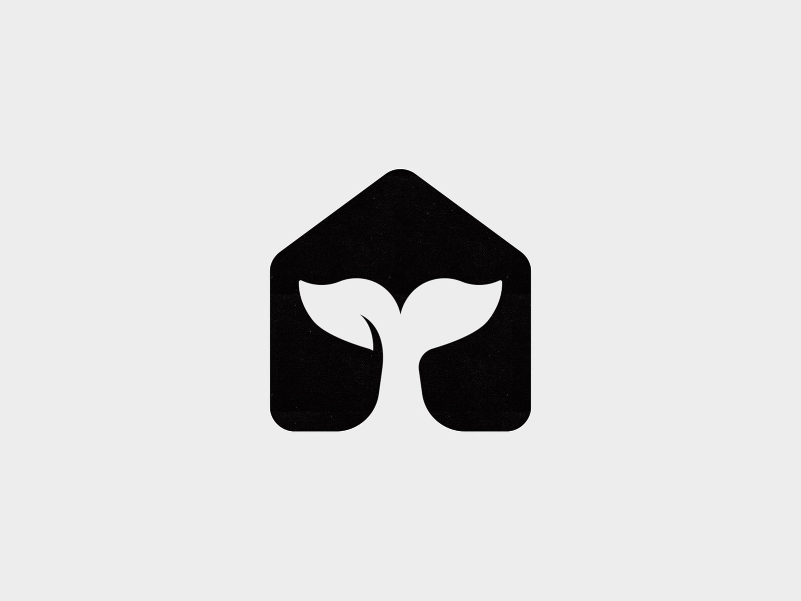 Whale House 3 negative space house whale animal custom logo design sym.jpg