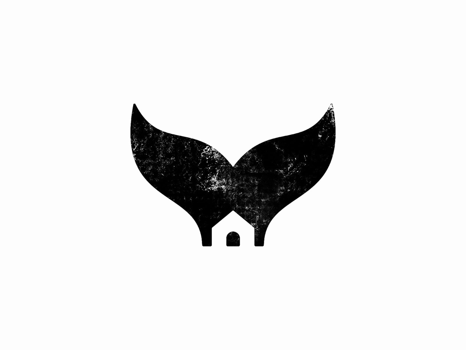 Whale House symbol house whale animal custom logo design symbol design.jpg