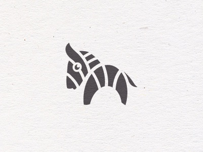 Zebra Cuteness animal zebra logo logomark brandmark icon.jpg