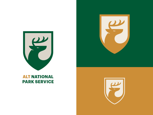Alt National Park Service Logo antler animal buck national park.png