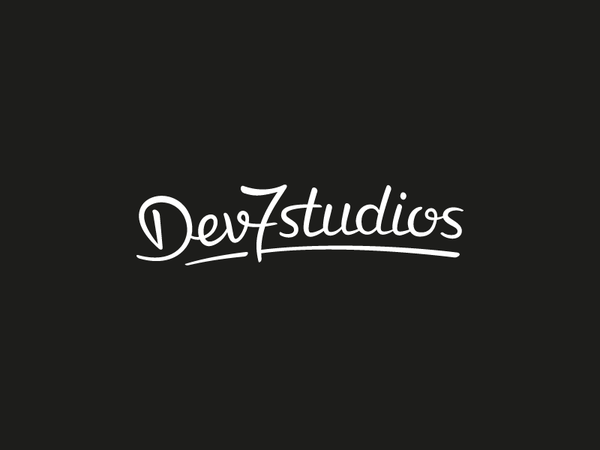 Dev7studios Custom Type Logo logo identity type script typography hand.png