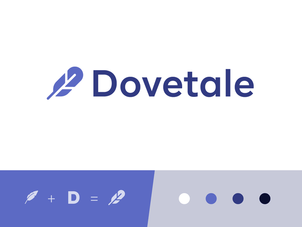 Dovetale – New Logo flyer feather bird socialmedia social social media.png