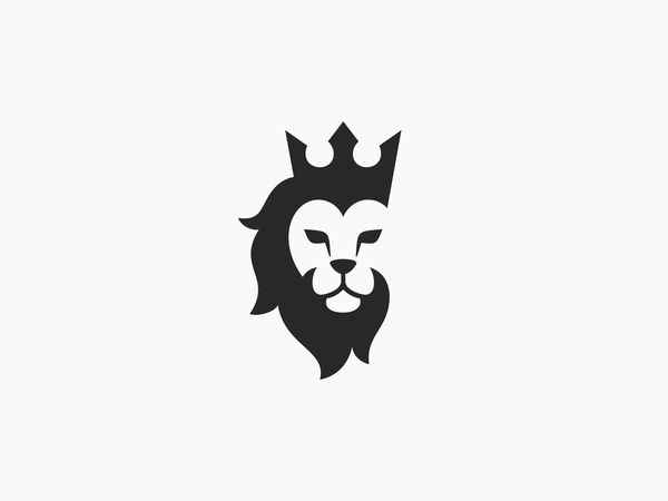 Lion Logo – Alternative Version king crown animal mark logo lion.png