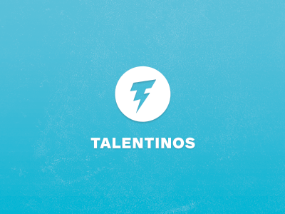 Talentinos logo identity blue talent music.png