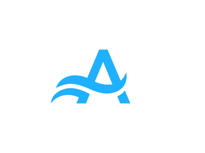 A + Waves Logo Design stationery staitonery stationary logodesing stat.png