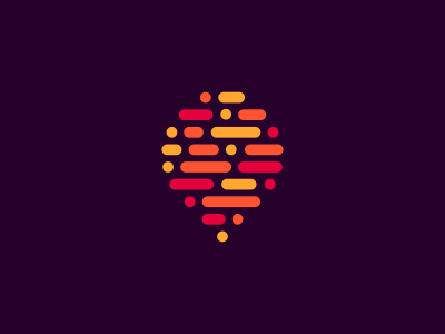 Data Pin Logo Design information stream pin data branding brand design.png
