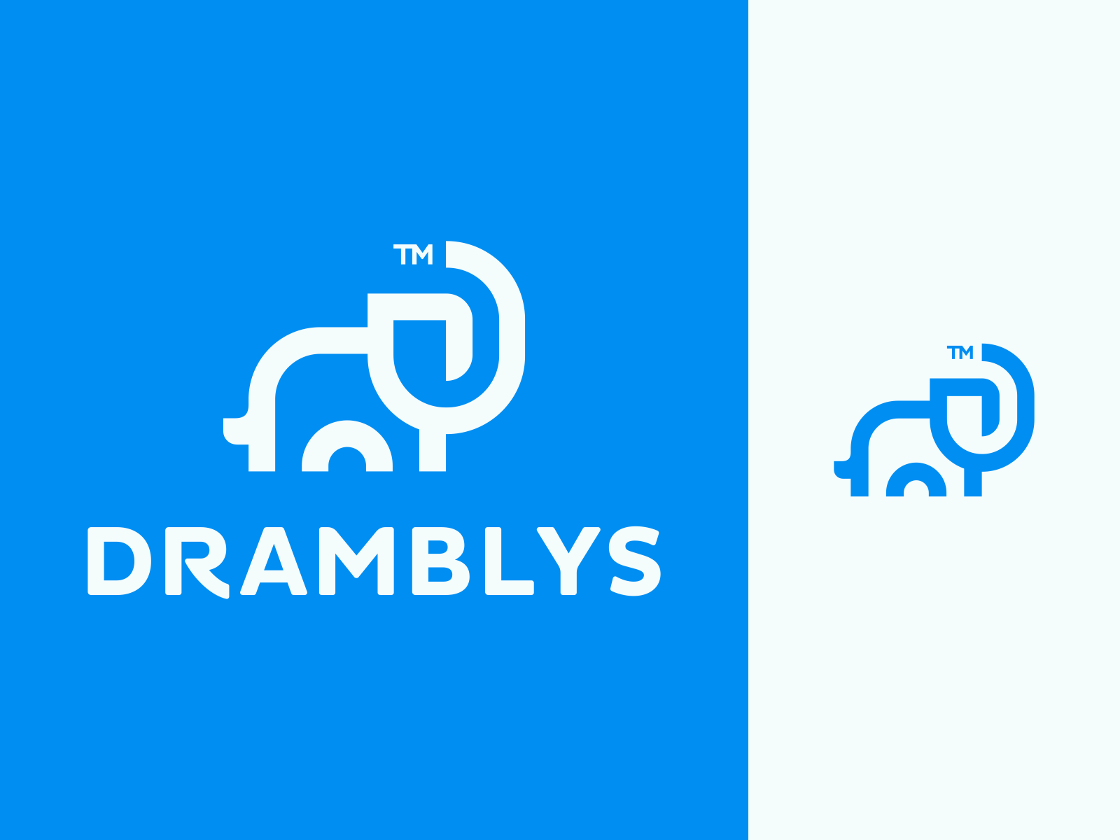 Dramblys Logo Design t h e q u i c k b r o w n f o x logotype smart cl.png