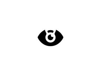 Eye + Kettlebell Logo Design gym fitness kettlebell weights eye brandi.png
