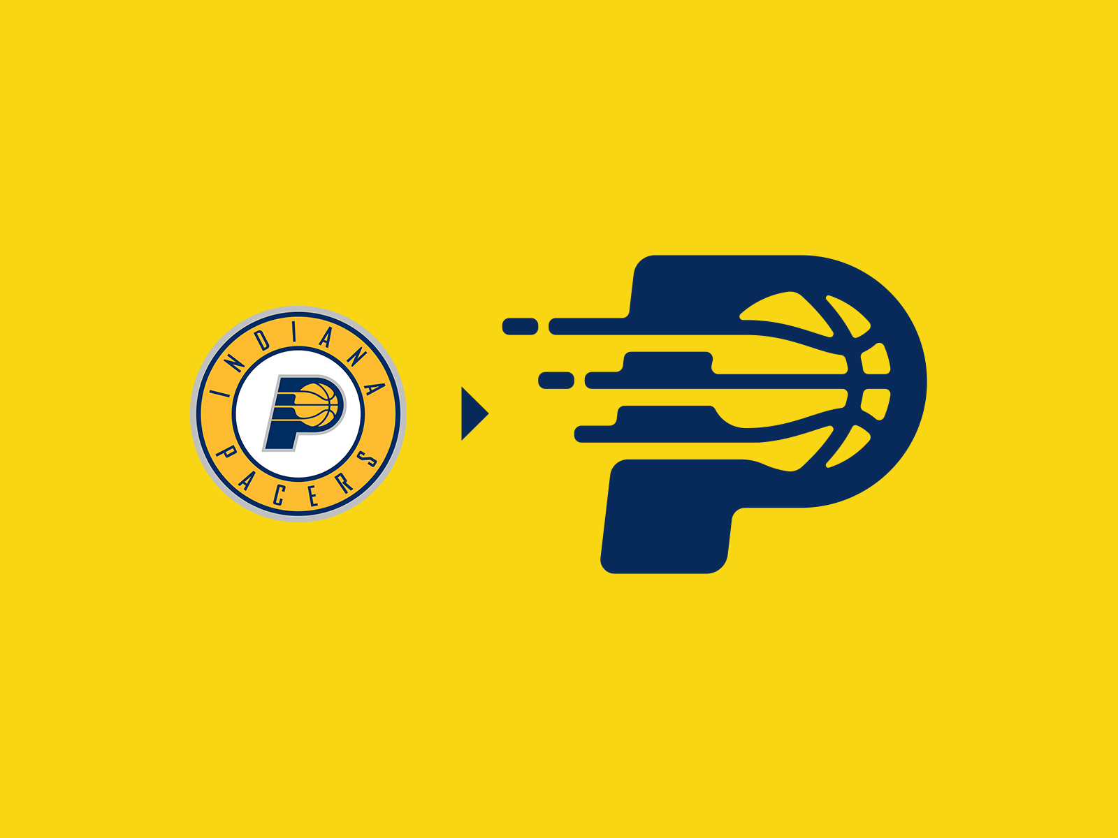 Indiana Pacers NBA Logo Redesign t h e q u i c k b r o w n f o x j u m.png