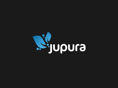 Jupura Logo Design logo icon icons design illustration leaf clean wate.jpg