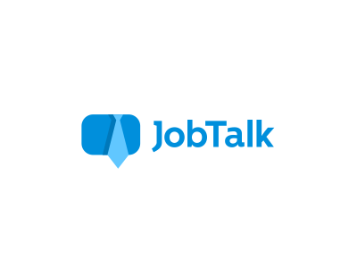 Job Talk Logo Design - Online Job Board brnad bradn barnd loogdesign l.png