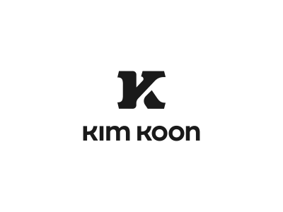 Kim Koon Logo Design ligature cut k monogram letter branding brand des.png