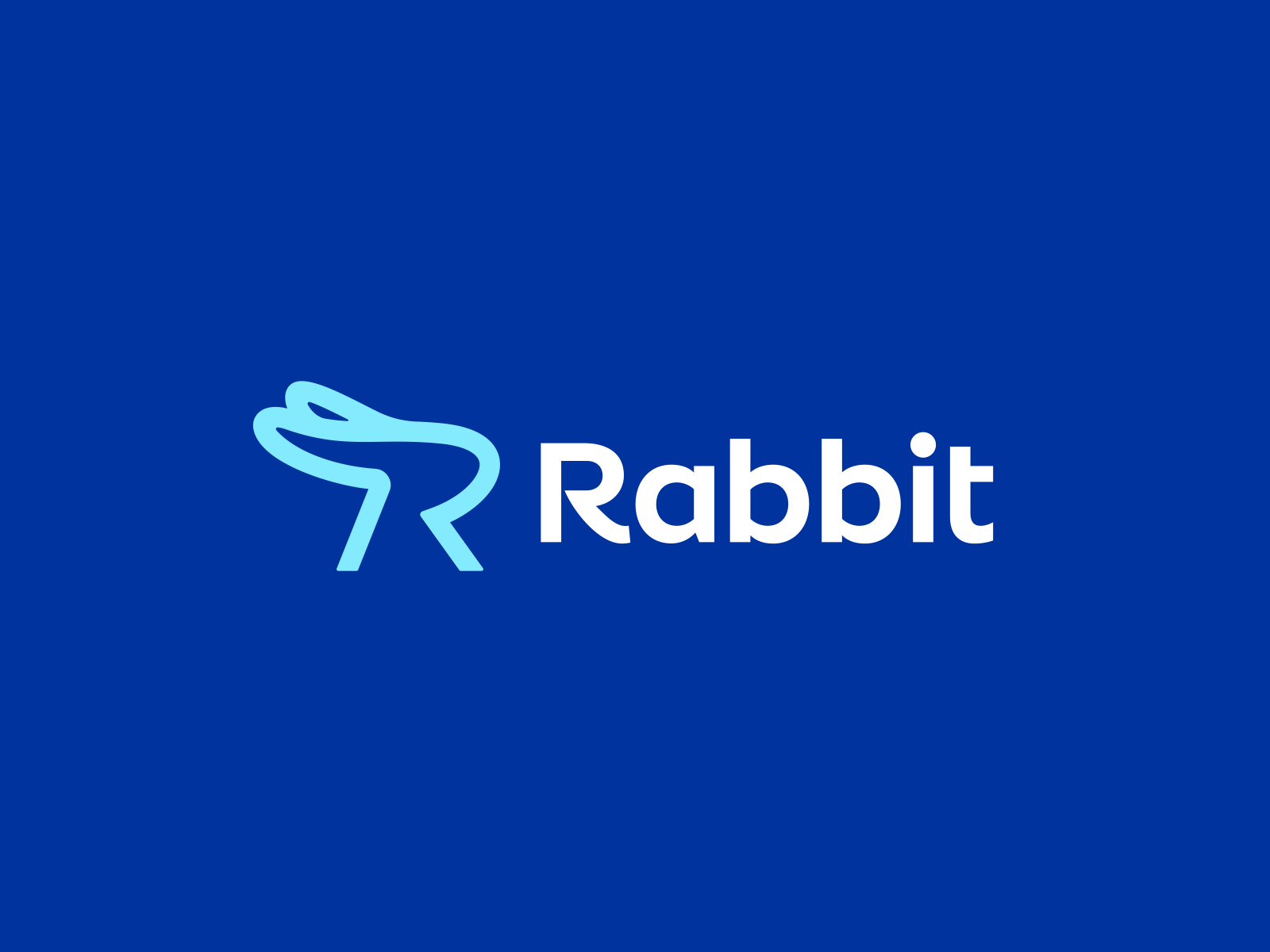 Rabbit Logo Design - Rabbit  Bunny  R monogram letermark l a z y d o g.png