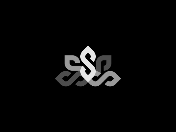 Samaya Logo Mark Design finance nature flower lotus s black branding b.png