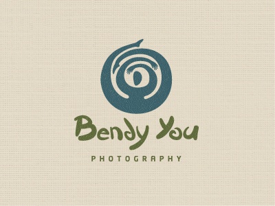 Bendy You Photography logo logotype modern simple minimal yoga natural.jpg