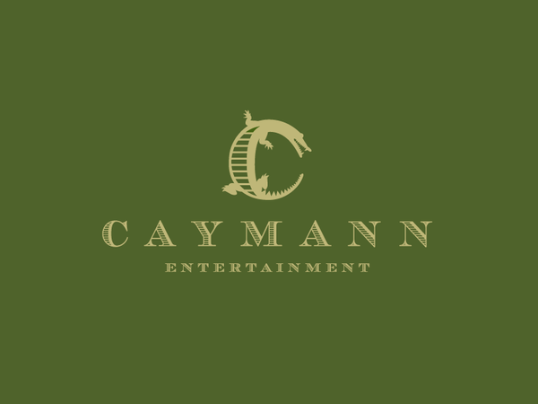 Caymann Entertainment logo logotype identity simple modern minimal ani.png