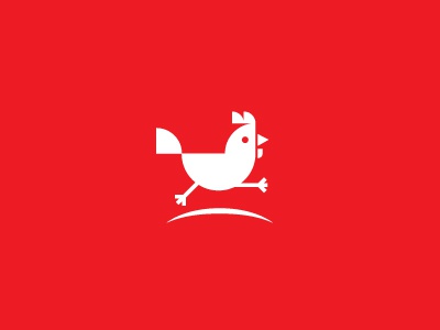 Hen logo logotype modern minimal simple hen chicken rooster.jpg