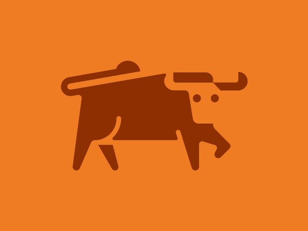 Ox fun simple modern animal heisler ox branding identity logo.png