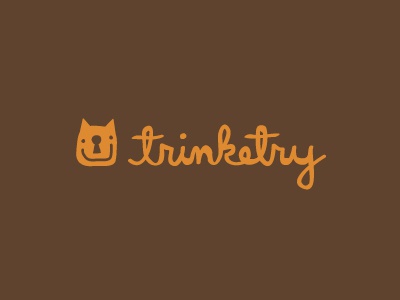 Trinketry logo logotype identity modern minimal fun hand drawn script.jpg