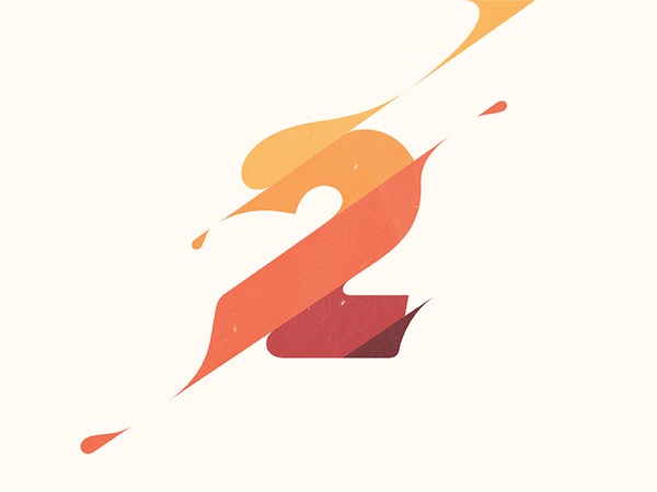 2 typography illustration logo branding number 2 yp © yoga perdana.jpg
