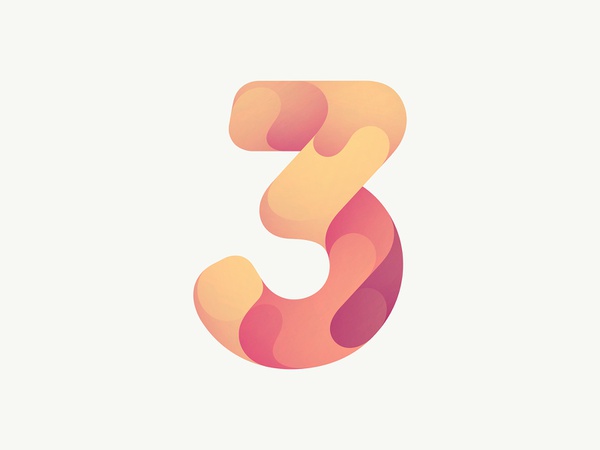 3 illustration design fluid number 3 branding logo © yoga perdana yp.jpg