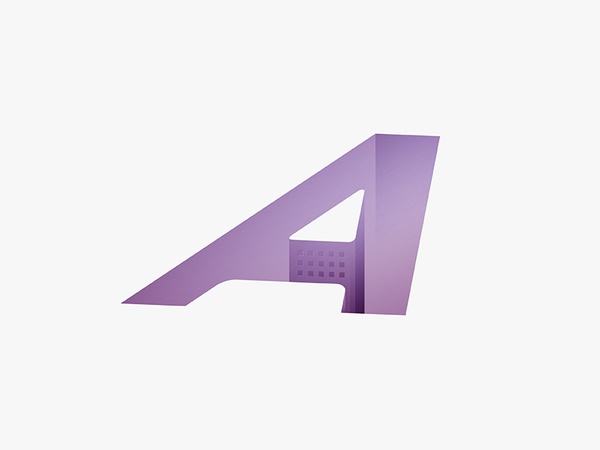 A for Apartment design typography type illustration © yoga perdana yp.jpg
