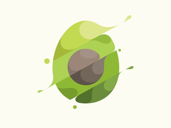 Avocado avocado design branding vector illustration © yoga perdana yp.jpg