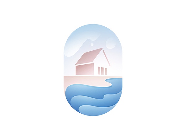 Beach illustration logo yp © yoga perdana.jpg
