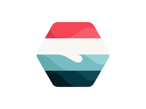 Beach wave beach design vector illustration © yoga perdana yp.jpg