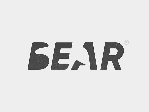 Bear Logo logo type gestalt design gestalt smart logo animal logo logo.jpg