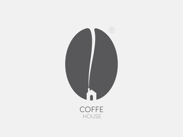 Coffe House Logo house coffee mark design logo icon © yoga perdana yp.jpg