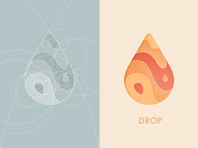 Drop © yoga perdana yoga lllustrator vector brand drop logo illustrati.jpg