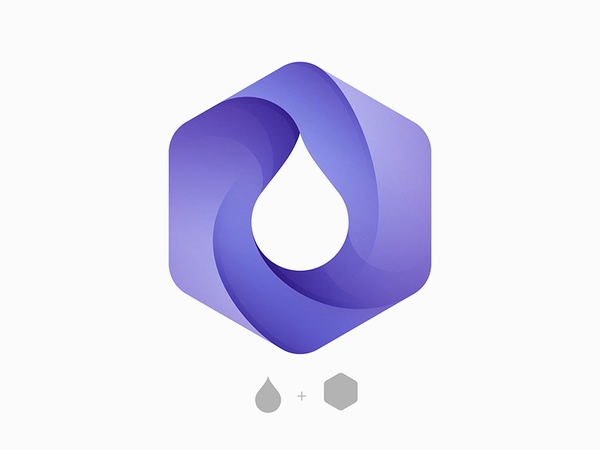 Drop + Hexagon Logo logo yp © yoga perdana.jpg