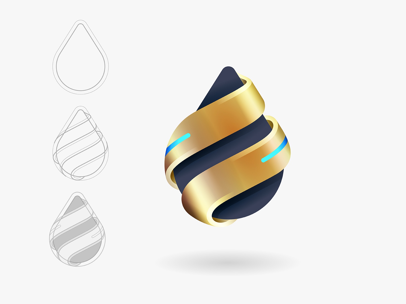 Drop design icon branding vector logo © yoga perdana yp.jpg